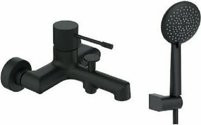 Orabella Terra Black Matt 10186 - Μπαταρία λουτρού