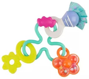 Κουδουνίστρα Με Μασητικό Twirly Whirl Rattle 0188283 0+ Μηνών Multi Playgro