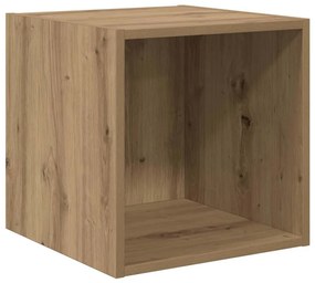 VidaXL Σετ επίπλου τηλεόρασης 4 τμχ. 37 x 37 x 72 εκ Artisan Oak