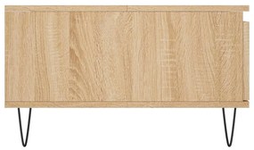 vidaXL Τραπεζάκι Σαλονιού Sonoma Δρυς 90x60x35 εκ. Επεξεργασμένο Ξύλο