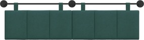 vidaXL Κρεμαστό Κεφαλάρι Σκούρο Πράσινο ύφασμα