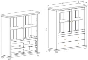 Βιτρίνα Capel mini