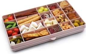 Φαγητοδοχείο Με Χωρίσματα Melii Box XL Pink 19100