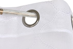 Κουρτίνες Home ESPRIT Λευκό 140 x 260 x 260 cm