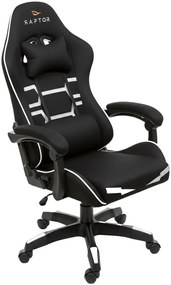 Καρέκλα Gaming Raptor Inferno-Leuko