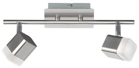 Φωτιστικό Οροφής - Σποτ Roubaix R82152107 2x4W Led 9x34x14cm Nickel Mat RL Lighting