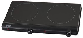 First Austria FA-5096-9 Διπλή υπέρυθρη γυάλινη κεραμική εστία κουζίνας 2500W-199194-0022