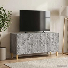 vidaXL Ντουλάπι TV 99 x 34,5 x 50 cm Γκρι Sonoma Επεξεργασμένο Ξύλο