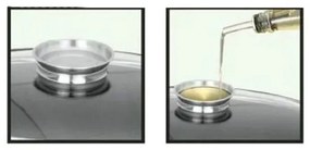 Кατσαρόλα Klausberg KB 7528, 2.8 l, Γυάλινο καπάκι, Μαρμάρινη Επίστρωση, Επαγωγή, Γκρι