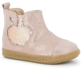 Kids Bouba New Apple Ankle Boots in Suede