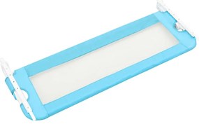 vidaXL Μπάρα Κρεβατιού Προστατευτική Μπλε 120 x 42 εκ. από Πολυεστέρα