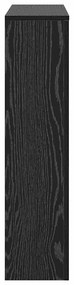 vidaXL Καπάκι Καλοριφέρ Μαύρη Οξυά 104 x 20 x 82 cm