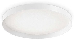 Φωτιστικό Οροφής-Πλαφονιέρα Fly 270302 60x7cm 50W 3000K White Ideal Lux