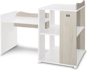 BED MULTI 190/72 COLOUR WHITE/LIGHT OAK