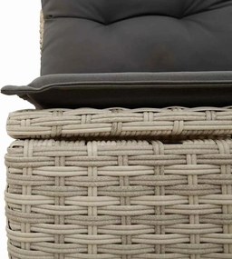 vidaXL Σετ Καναπέ 6 τεμ. 6-Αριθμός καθισμάτων Ανοιχτό γκρι