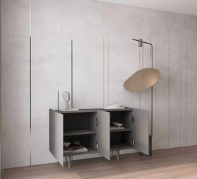 Κονσόλα Γκρι CLOPRA 120x40x19