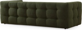 Τριθέσιος Καναπές Πράσινο CADY 235x100x72
