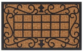 vidaXL Πατάκι Εισόδου Ορθογώνιο 45 x 75 εκ. Καουτσούκ και Κοκοφοίνικας