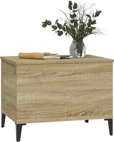 vidaXL Τραπεζάκι Σαλονιού Sonoma Δρυς 60x44,5x45εκ. Επεξεργασμένο Ξύλο