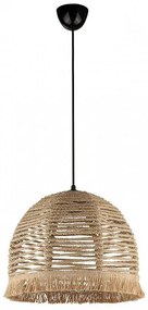 Φωτιστικό Οροφής Libia 216745 E27 30x30x70cm Natural Megapap Rope