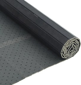 vidaXL Χαλί Ορθογώνιο Γκρι 100 x 400 εκ. Μπαμπού