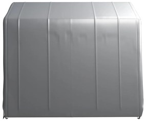 vidaXL Τέντα Αποθήκευσης Γκρι 240 x 240 εκ. από Ατσάλι