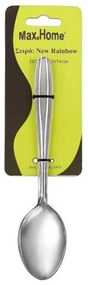 Κουταλάκια New Rainbow (Σετ 6τμχ) JD15410006 1.5mm Από Ανοξείδωτο Ατσάλι Silver Max Home Ανοξείδωτο Ατσάλι