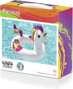 Φουσκωτή Σανίδα Bestway Λευκό Μονόκερος 119 x 91 cm