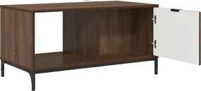 vidaXL Τραπεζάκι σαλονιού Καφέ δρυς 90 x 49 x 46 εκ.