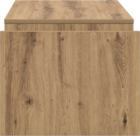 vidaXL Τραπεζάκι σαλονιού Artisan Oak 90 x 45 x 35 cm