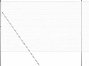 vidaXL Συρματόπλεγμα Σταθερού Εδάφους 25 x 1,6 μ Γαλβανισμένος Χάλυβας