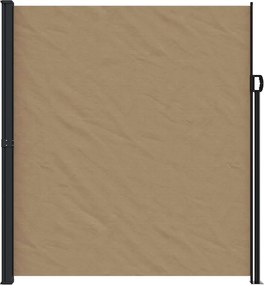 vidaXL Σκίαστρο Πλαϊνό Συρόμενο Taupe 220 x 600 εκ.