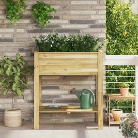 vidaXL Ράφι Κήπου 85 x 46 x 94 εκ. από Εμπλουτισμένο Ξύλο Πεύκης