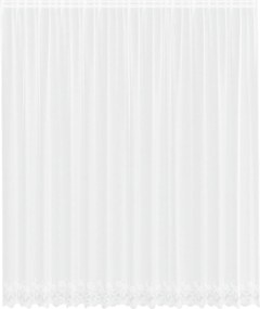 vidaXL Κουρτίνα Δαντέλας με κουρτίνες Λευκό 300 x 400 cm Πολυεστέρας