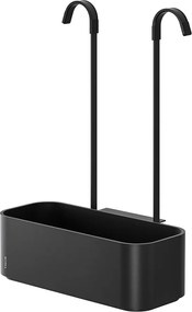 Tiger 2-Store Ράφι κρεμαστό για Βρύση Ντους 25 cm Black 800376