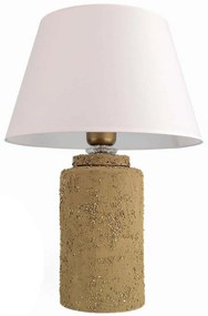 Φωτιστικό Επιτραπέζιο 687HMY2394 Φ30x45cm 1xE27 40W Beige-White Opviq