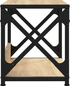 vidaXL Βάση Εκτυπωτή 2 Επιπέδων Sonoma Δρυς 44x26x31,5 εκ Επεξ. Ξύλο