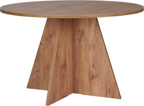 Τραπέζι Virela Megapap χρώμα atlantic pine Ø120x75εκ.