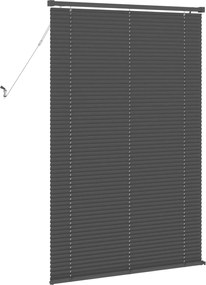 vidaXL Βενετσιάνικη Σκίαση Ασημί Γκρι 150 x 100 cm PVC