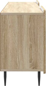 vidaXL Ντουλάπι TV Sonoma Δρυς 150 x 31 x 52 εκ. Επεξεργασμένο Ξύλο