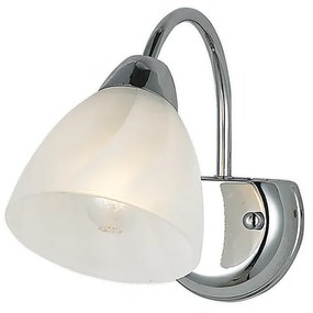 Φωτιστικό Επίτοιχο Aca DLX7391W BYRON Ασημί (Silver Coloured)