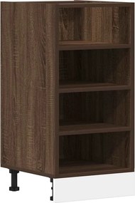 vidaXL Ντουλάπι "Riga" Καφέ Δρυς 40x44,5x81,5 εκ. από Τεχνητό Ξύλο