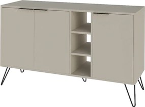 Μπουφές Clara Megapap χρώμα sandstone 142x35,6x83εκ.