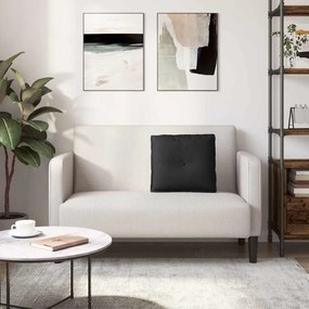 vidaXL Μαξιλάρι Πλάτης Μαύρο 50 x 19 x 45 εκ ύφασμα