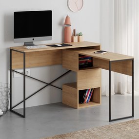 Γραφείο Sapphire Δρυς CANEBO 110x102.5x77