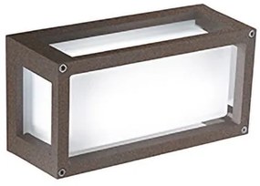 Απλίκα Φωτιστικό Τοίχου LED 10W IP54 3000K Home Zafferano-LD0250R3-Καφέ LD0250R3