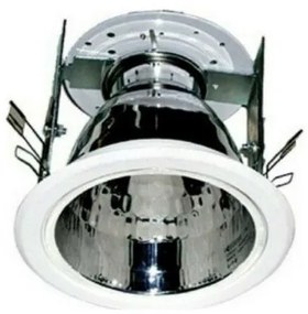 Φωτιστικό PL Χωνευτό Σποτ 1X18W Χωρίς Γυαλί Λευκό AC.1913XF400 ACA-AC.1913XF400-Λευκό AC.1913XF400