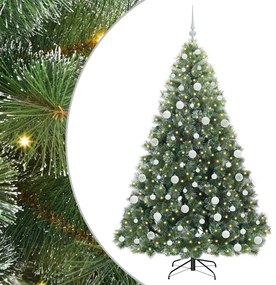 vidaXL Τεχνητό Χριστουγεννιάτικο Δέντρο Πράσινο 180 cm ΠΕ και PVC