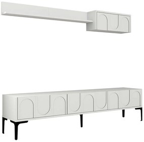Σύνθεση Τηλεόρασης Lyon 845HCT5583 180x35x42cm White