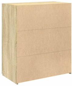 vidaXL Ντουλάπι Sonoma Δρυς 80x42,5x93 εκ. από Επεξεργασμένο Ξύλο